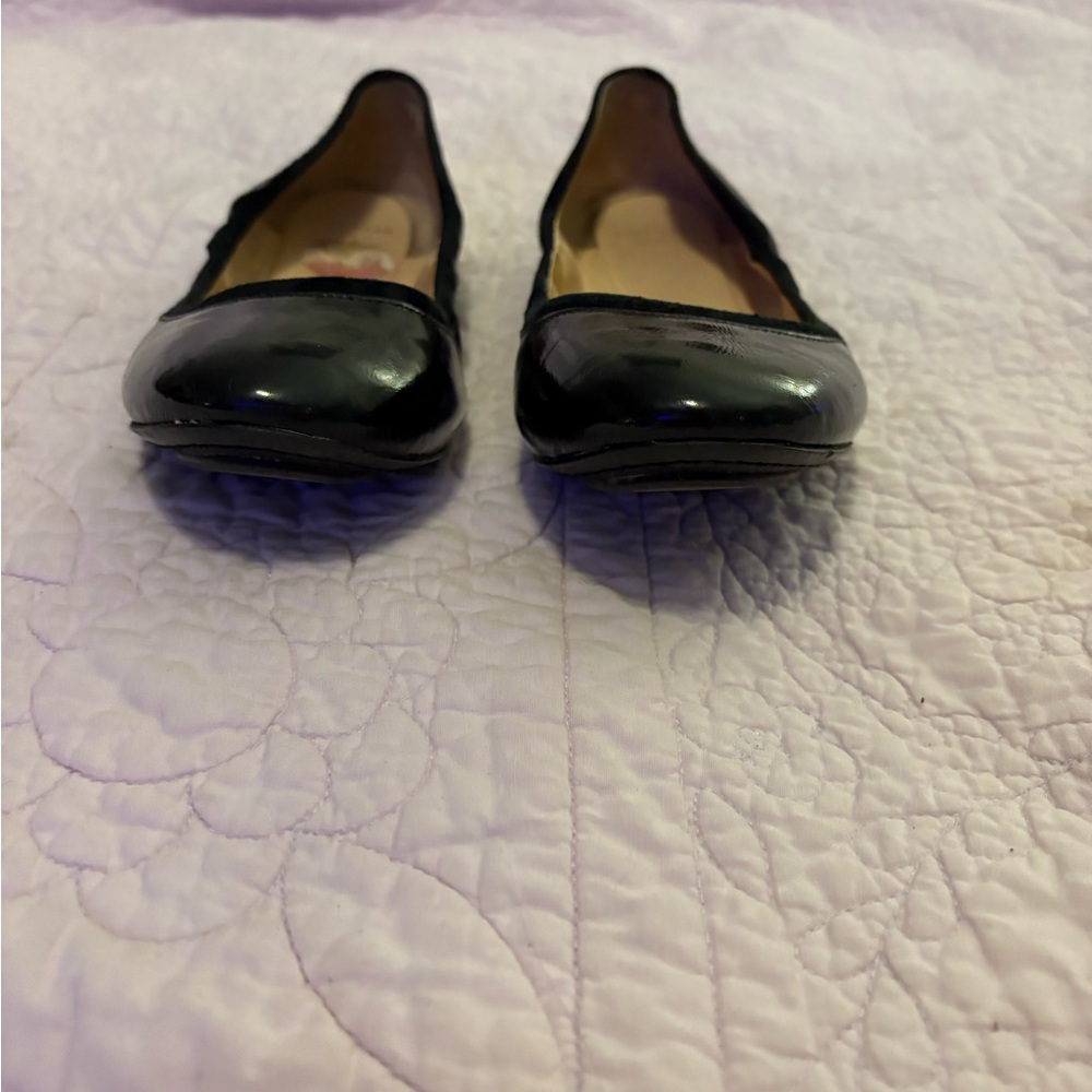 Cole Haan Black Patent Flats